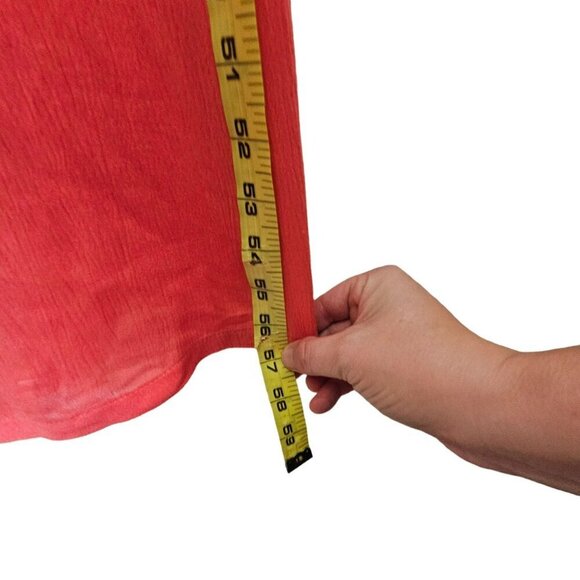 Indio‎ Collective Coral Crochet Long Pants Jumpsuit Sleeveless Pull On Gauzy XL - Picture 13 of 13